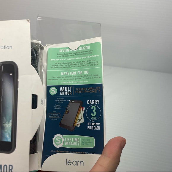 VAULT ARMOR
TOUGH WALLET FOR IPHONE 7 NWT - Picture 6 of 6